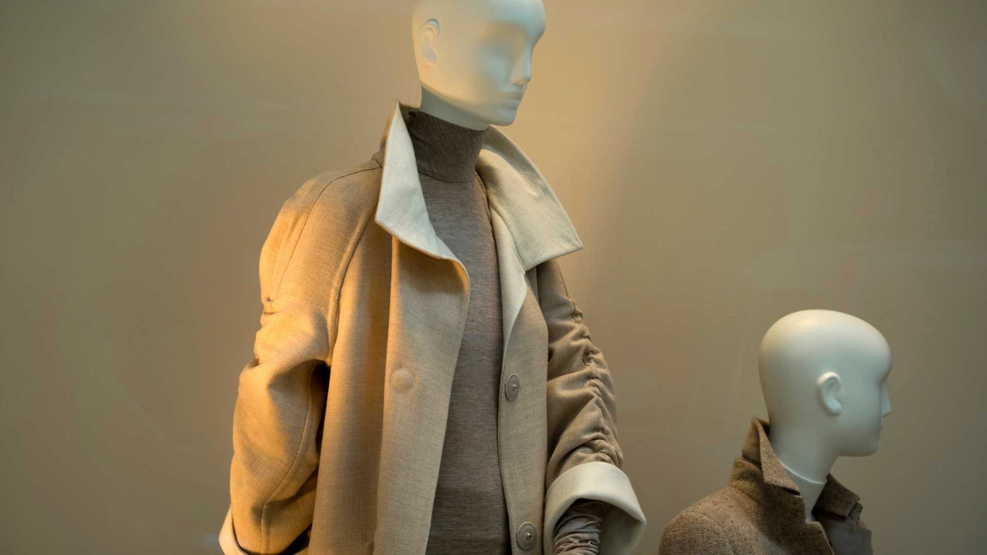 mannequin en vitrine